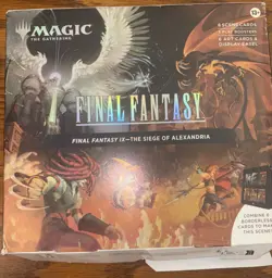 Magic The Gathering Final Fantasy IX - The Siege Of Alexandria Scene Opened Box - Image 1