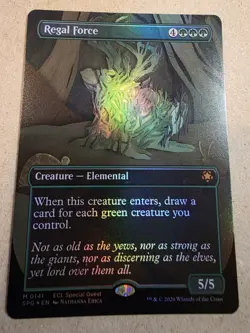 Regal Force - (Borderless) Special Guests Foil - Mtg - Image 1