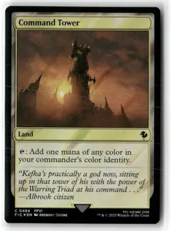 Command Tower Commander Final Fantasy Surge Foil NM MTG MAGIC - Image 1