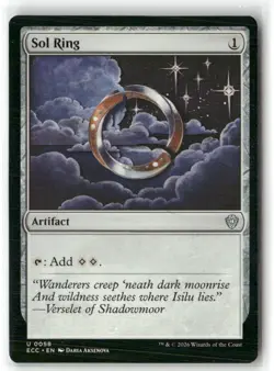 Sol Ring Commander Lorwyn Eclipsed Magic MTG NM - Image 1