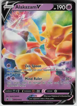 Pokemon Alakazam V - Promo SWSH: Sword & Shield Promo Cards SWSH083 NM - Image 1