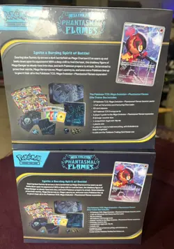 2 Pokemon Mega Evolution Phantasmal Flames Elite Trainer Box .New factory sealed - Image 2