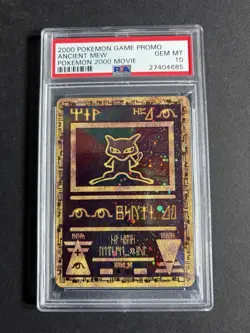 PSA 10 Ancient Mew 2000 Pokemon game movie promo- english- GEM MINT card - Image 1