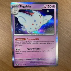 Pokemon SV: Obsidian Flames - Togekiss 085/197 - Holo Rare [NM] - Image 1
