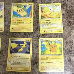 Pokemon TCG Pikachu Pichu Raichu 10 Card Lot by Nintendo English Regular Finish - Image 1