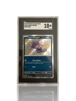 ‼Pokemon Paldean Wooper 180/091: Paldean Fates~GRADE 10~FAST SHIP~SHOOT OFFER💨 - Image 1