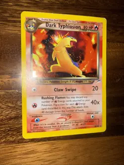 Pokemon TCG Dark Typhlosion Neo Destiny 10/105 Holo Rare Unlimited - Image 4