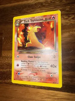 Pokemon TCG Dark Typhlosion Neo Destiny 10/105 Holo Rare Unlimited - Image 5