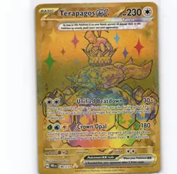Terapagos ex - Hyper Rare SV: Prismatic Evolutions 180/131 NM Pokemon - Image 1