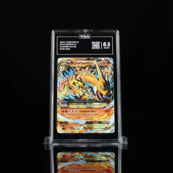 TAG 8.5 Near Mint 2016 Pokemon XY Flashfire Mega Charizard 13/106 Ultra Rare - Image 1