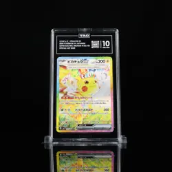 TAG 10 Gem Mint 2024 Pokemon Japanese Pikachu ex 132/106 Special Art Rare - Image 1