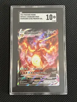 Pokemon Charizard VMAX SWSH261 Ultra-Premium Promo Holo SGC 10 Sword & Shield - Image 1