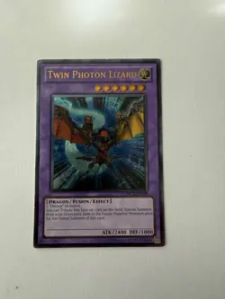 Yugioh - Twin Photon Lizard - Ultimate Rare - Unlimited - ORCS-EN039 - MP - Image 1