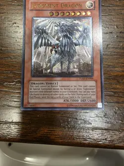 Judgment Dragon - TU01-EN000 - Ultimate Rare - NM - YuGiOh! - Image 3