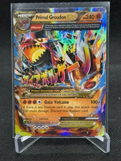 Primal Groudon EX 86/160 NM Mega Holo Rare XY Primal Clash 2014 Pokemon TCG - NM - Image 1