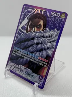 One Piece near mint alt art Charlotte Katakuri A Fist of Divine Speed OP11-062 - Image 3