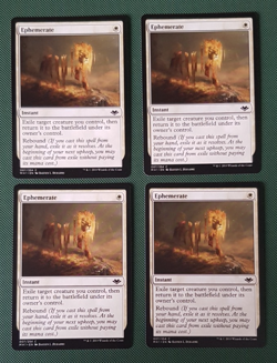 4x Ephemerate 007/254 - Modern Horizons - Magic: The Gathering - MTG - ENG - NM - Image 1