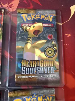 4 booster packs of SPANISH Pokemon Heart Gold Soul Silver HGSS full art set NEW - Image 3
