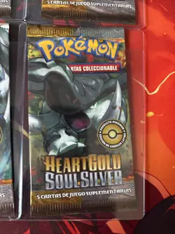 4 booster packs of SPANISH Pokemon Heart Gold Soul Silver HGSS full art set NEW - Image 4