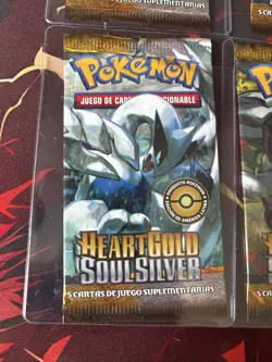 4 booster packs of SPANISH Pokemon Heart Gold Soul Silver HGSS full art set NEW - Image 5