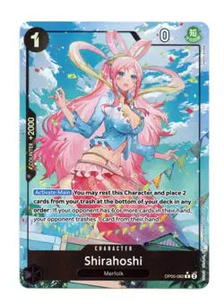 Shirahoshi Full Art OP05-082 R * One Piece Premium Booster The Best - Image 1