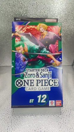 One Piece Card Game - Zoro And Sanji - ST12 Starter Deck English New Sealed! - Image 1