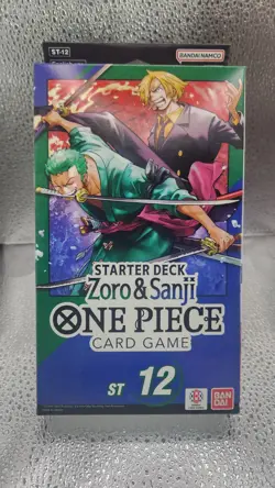One Piece Card Game - Zoro And Sanji - ST12 Starter Deck English New Sealed! - Image 2