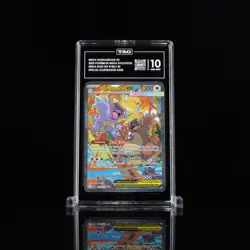 Pokemon Mega Kangaskhan ex 182/132 Me01: Mega Evolution SIR TAG 10 GEM MINT - Image 1