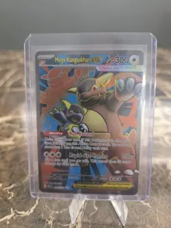 Pokemon TCG Mega Kangaskhan EX 182/132 Holo Rare ME01 Mega Evolution - Image 1