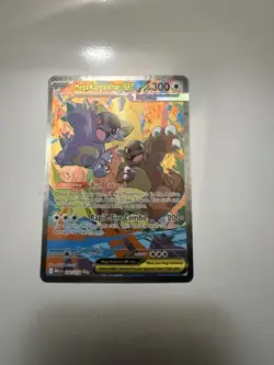 Pokemon TCG Mega Kangaskhan EX 182/132 Mega Evolution, Sleeved - Image 1