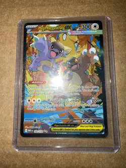 Pokemon TCG Mega Kangaskhan EX 182/132 Mega Evolution, Sleeved - Image 4
