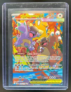 2025 Pokemon Mega Evolution Kangaskhan ex Special Illustration Rare #182/132 - Image 1