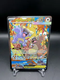 Pokemon TCG Mega Kangaskhan Ex 182/132 Special Illustration Rare Mega Evolution - Image 1