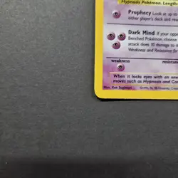 Pokemon TCG Hypno Fossil Holo Unlimited Rare Card 8/62 NM - Image 4