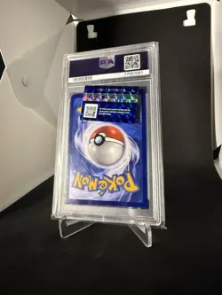 PSA 10 GEM MINT Espeon & Deoxys GX 175 Tag Team Pokemon SM Promo Card Indonesian - Image 4