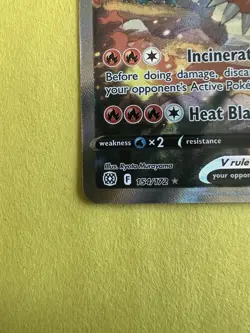 Pokemon TCG Charizard V Brilliant Stars Holo Ultra Rare Card 154/172 Alt Art NM - Image 5