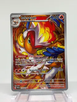 Pokemon TCG: Infernape (173/167) Illustration Rare -- Sv: Twilight Masquerade - Image 1