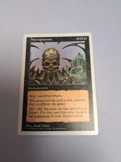 MTG: Core Set 5th Edition: Necropotence (LP) - Image 2
