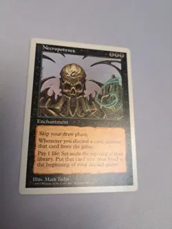 MTG: Core Set 5th Edition: Necropotence (LP) - Image 3