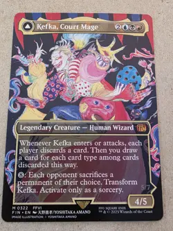 Kefka, Court Mage - (0322) (Borderless) Final Fantasy Regular - Mtg - Image 1
