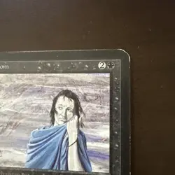 MTG: Gloom - Alpha Edition - Shadow Signed By Dan Frazier - LP - See Pics - Image 3