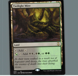 Twilight Mire 0337 Non Foil Rare Outlaws of Thunder Junction MTG - Image 1
