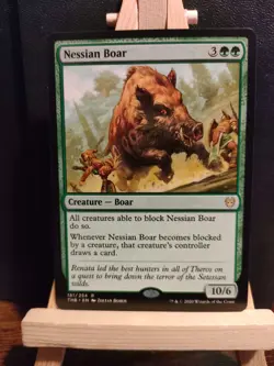 Nessian Boar - Theros Beyond Death - Rare - NM (see pics) MTG - Image 1