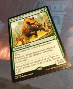 Nessian Boar - Theros Beyond Death - Rare - NM (see pics) MTG - Image 3