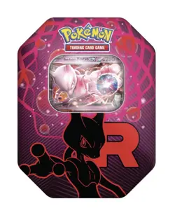 Pokemon TCG Destined Rivals Team Rocket Tin Brand New Sealed Mewtwo - Image 1