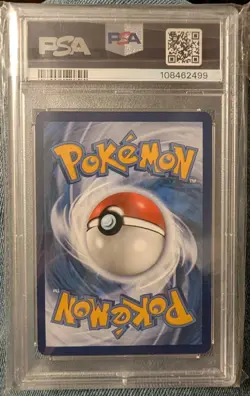 2023 Pokemon Paradox Rift Gimmighoul Illustration Rare #198 PSA 8 NM-MT - Image 2