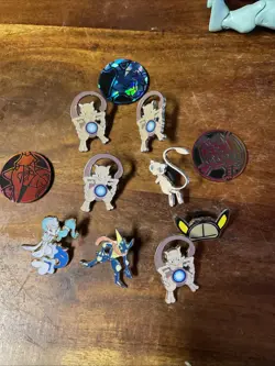 POKEMON PINS AND COINS COLLECTIBLE - Image 1