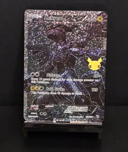 Pokemon Zekrom 114/114 Celebrations Classic Collection Full Art Holo - Image 1