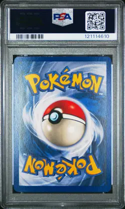 1999 POKEMON FOSSIL #5 GENGAR-HOLO PSA 7 - Image 2