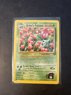 Pokemon Gym Challenge 1st Edition Erika's Ivysaur 41/132 Regular - Image 1